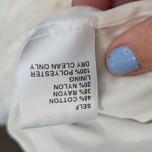 Tadashi Shoji Esmaralda Lace Long Sleeve Bridal Gown Size 4 - Picture 14 of 16